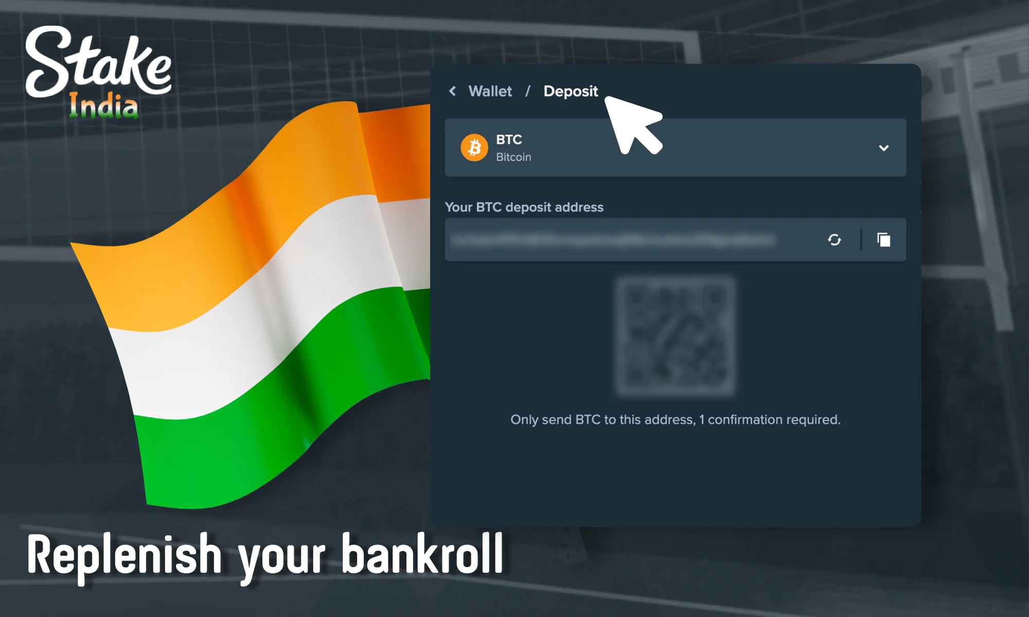 Top up your Stake India balance